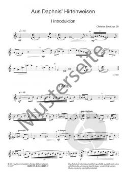 Aus Daphnis' Hirtenweisen (Christian Ernst) 