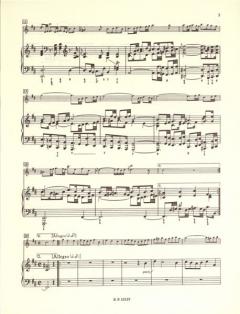 Suite (Ouvertüre) Nr. 2 h-Moll BWV 1067 von Johann Sebastian Bach für Flöte und Streichorchester im Alle Noten Shop kaufen