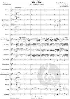 Vocalise von Sergei Rachmaninow (Download) 