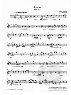 Rondo G-Dur op. 22/3 von Oskar Rieding 