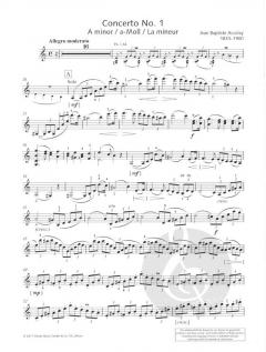 Concerto No. 1 a-Moll von Jean-Baptiste Accolay 