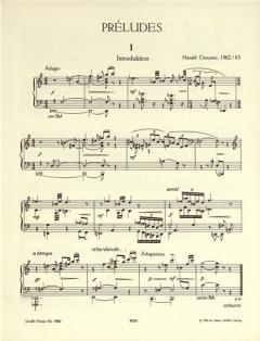 Preludes für Klavier von Harald Genzmer im Alle Noten Shop kaufen