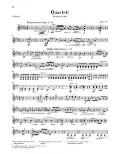 Streichquartett As-dur op. 105 von Antonín Dvorák im Alle Noten Shop kaufen (Stimmensatz) - HN1352