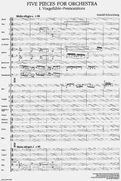 5 Orchesterstücke op. 16 von Arnold Schönberg 