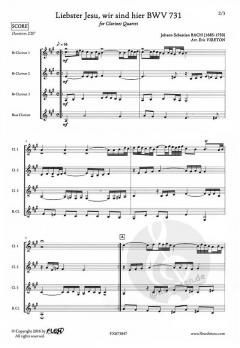 Liebster Jesu, wir sind hier BWV 731 von Johann Sebastian Bach 