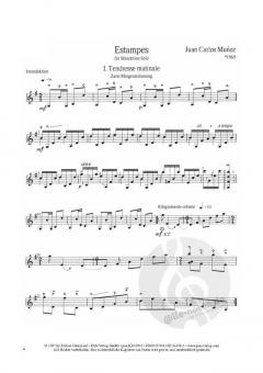 Estampes von Juan Carlos Munoz für Mandoline solo im Alle Noten Shop kaufen (Partitur)