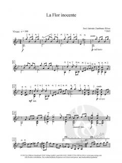 La Flor inocente von José Antonio Zambrano für Mandoline solo im Alle Noten Shop kaufen (Partitur)