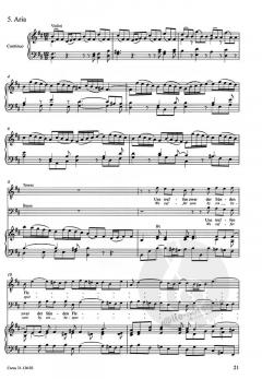 Erforsche mich, Gott, und erfahre mein Herz BWV 136 von Johann Sebastian Bach (Download) 