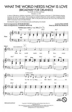 What The World Needs Now Is Love von Audra McDonald (Download) 