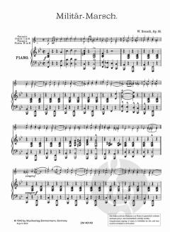 Militär-Marsch op. 16 von Willy Brandt 