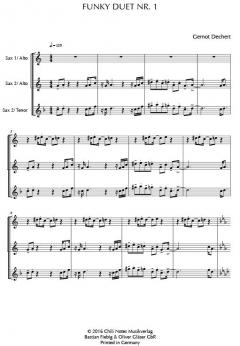 Funky Duets von Gernot Dechert (Download) 