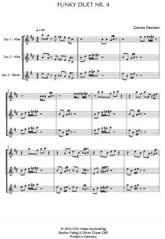 Funky Duets von Gernot Dechert (Download) 