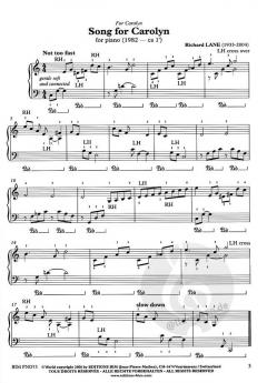 14 Easy Pieces von Richard Lane (Download) 