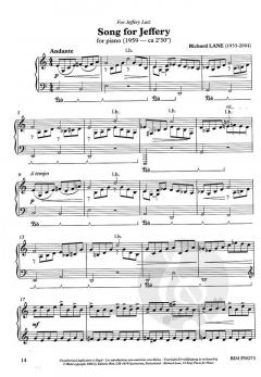 14 Easy Pieces von Richard Lane (Download) 