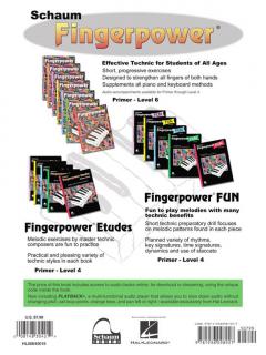 Fingerpower Level 1 Book/Online Audio Pack von John W. Schaum 