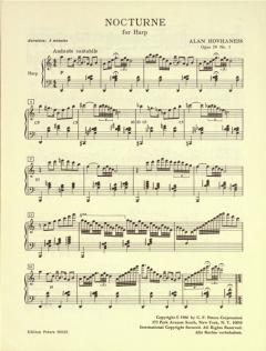 Nocturne op. 20 Nr. 1 von Alan Hovhaness 