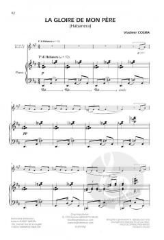 Seine beste Filmmusik von Vladimir Cosma für Horn und Klavier