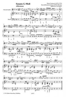 Sonata G-Moll von Pietro Castrucci 