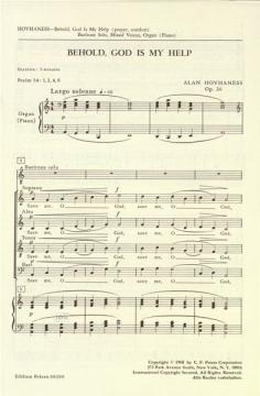 Behold, God Is My Help op. 26 (Alan Hovhaness) 