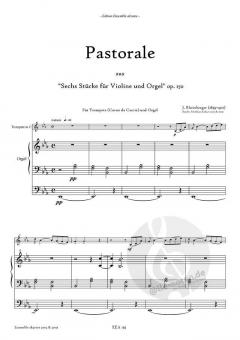 Pastorale von Joseph Gabriel Rheinberger für Trompete und Orgel im Alle Noten Shop kaufen