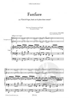 Fanfare von Jacques-Nicolas Lemmens (Download) 