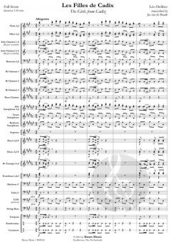 Les filles de Cadix - The Girls from Cadiz von Léo Delibes (Download) 