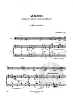 Andantino 'Von guten Mächten wunderbar geborgen' von Kurt Grahl für Flöte und Orgel im Alle Noten Shop kaufen
