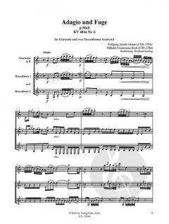 Adagio und Fuge g-Moll KV 404a Nr. 6 von Wolfgang Amadeus Mozart 