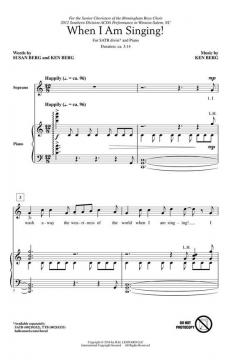When I Am Singing! von Ken Berg (Download) 