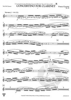 Concertino for Clarinet (Franco Cesarini) 