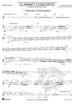 Clarinet Concerto von Jan van der Roost 