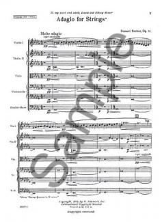 Adagio for Strings Op. 11 von Samuel Barber 