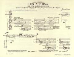 Lux Aeterna (George Crumb) 