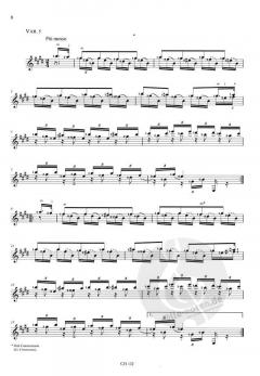 Variations op. 9 von Fernando Sor 