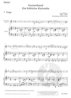 Die fröhliche Klarinette - Konzertband von Rudolf Mauz im Alle Noten Shop kaufen