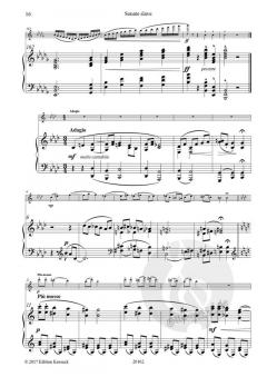 Sonate op. 43 von Dora Pejacevic für Flöte und Klavier im Alle Noten Shop kaufen