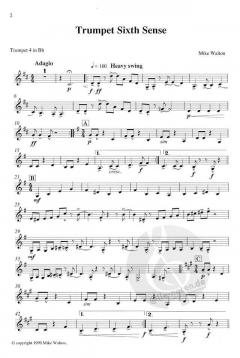Trumpet Sixth Sense von Mike Walton für 4 Trompeten in B im Alle Noten Shop kaufen