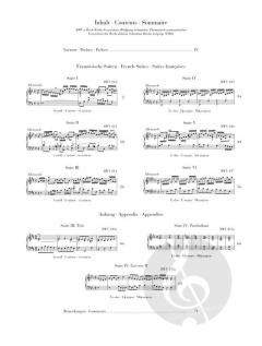Französische Suiten BWV 812-817 von Johann Sebastian Bach 