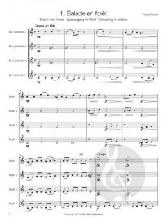 14 Intermediate Euphonium Quartets von Pascal Proust 