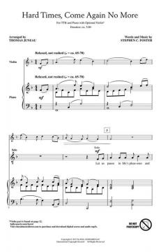 Hard Times, Come Again No More von Stephen Collins Foster (Download) 