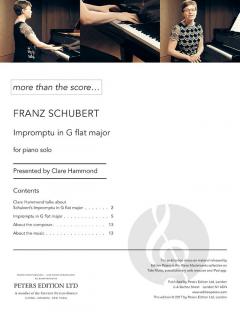 more than the score - Schubert: Impromptu in G flat major D899 op. 90 No.3 für Klavier solo im Alle Noten Shop kaufen