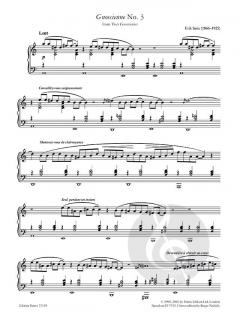 more than the score - Satie: Gnossienne No. 3 für Klavier solo im Alle Noten Shop kaufen