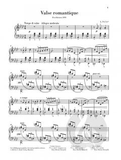 Valse romantique von Claude Debussy 