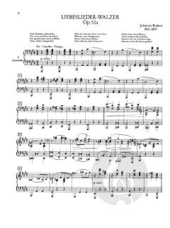 Liebesliederwalzer von Johannes Brahms 