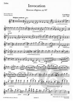 Invocation op. 367 von Carl Bohm 