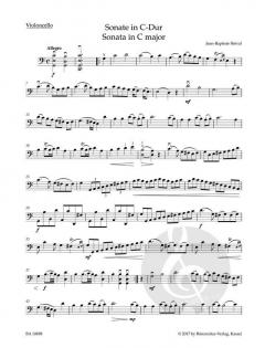 Sonate in C-Dur op. 40/1 von Jean-Baptiste Bréval (Download) 