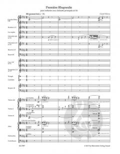 Première Rhapsodie von Claude Debussy (Download) 