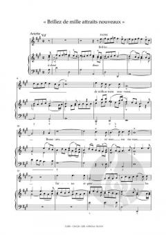 Airs d'opéra - Dessus 4 von Jean-Philippe Rameau 