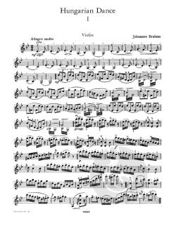 Ungarische Tänze Nr. 1, 3, 5 von Johannes Brahms 