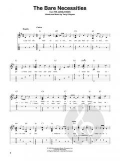 Disney Songs - Beginning Solo Guitar 